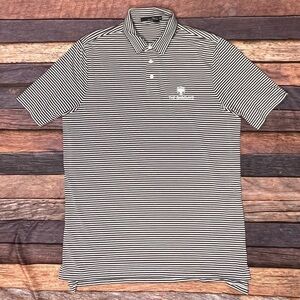 The Barclays Golf Tennis Mens RLX Ralph Lauren Mens Polo Golf Shirt